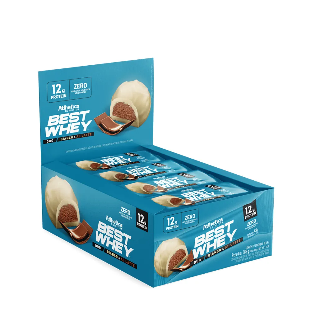 Best Whey Bar Atlhetica Nutrition Duo Bianco & Al Latte