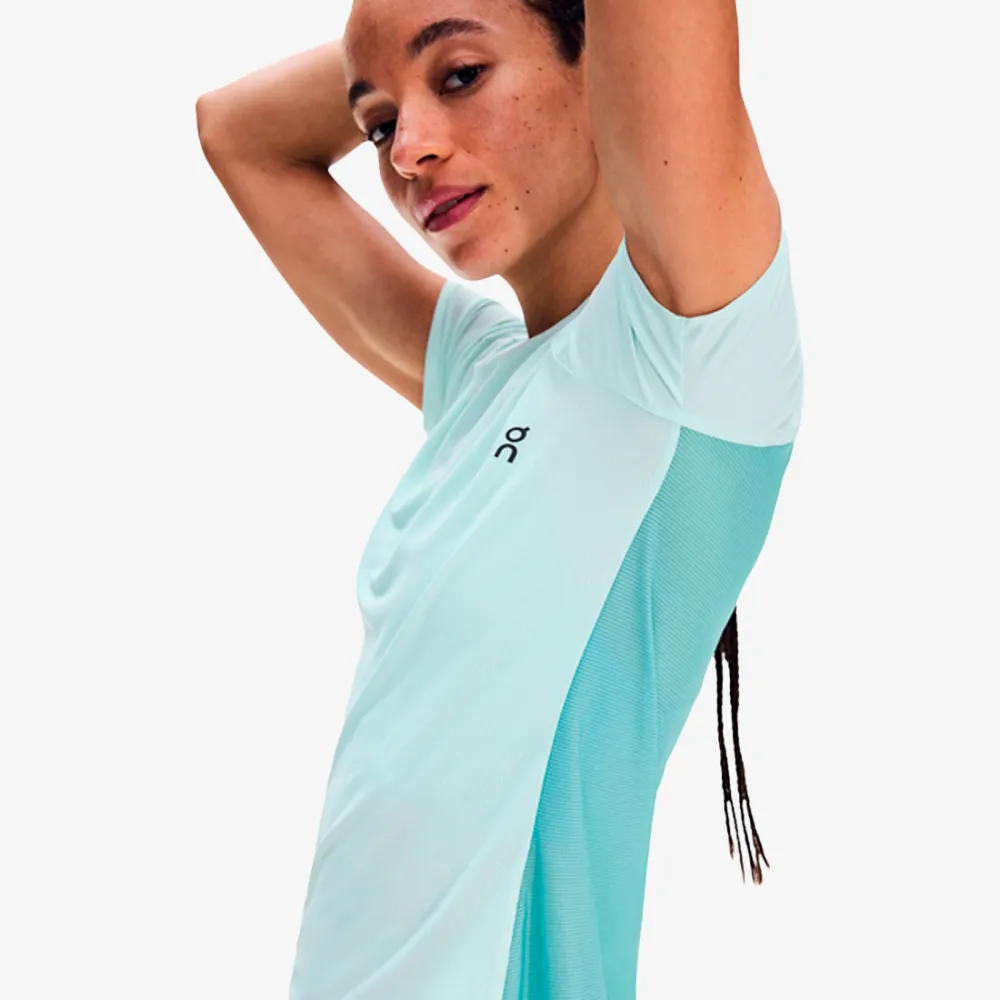 Camiseta On Running Performance-T 3 Feminina Azul-Clara (P)