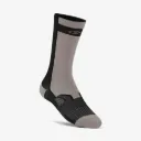 Meia Olympikus BPC Cano Médio Feminina Preto-Cinza (35)