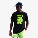 Camiseta Nike Dri-Fit Run Energy Masculina Preta-Verde Limão