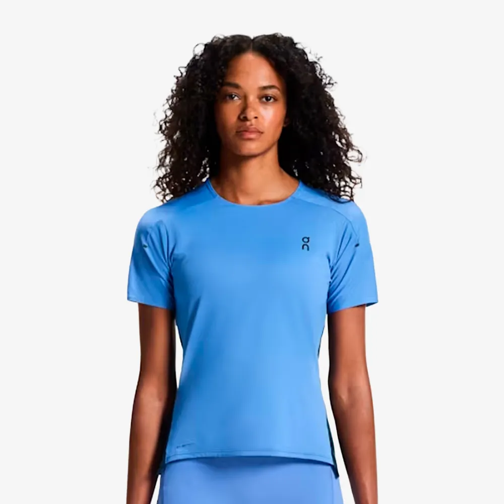 Camiseta On Running Performance-T Feminina Azul (P)
