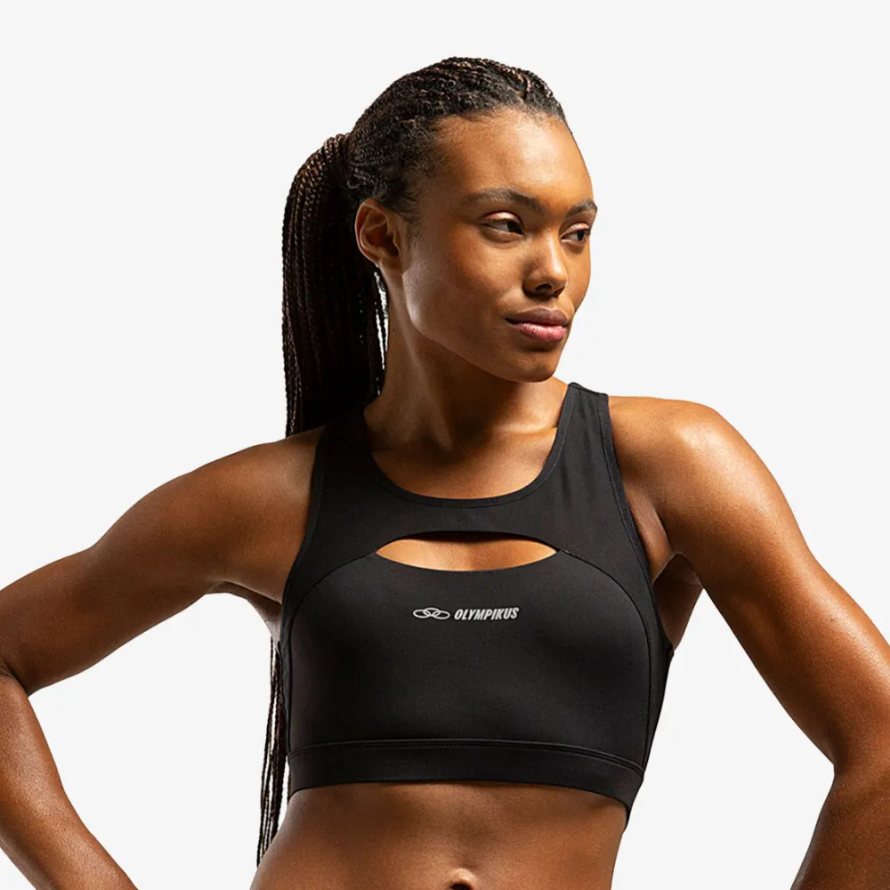 Top Olympikus Flex Compression Feminino Preto (P)