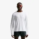 Camiseta Manga Longa Nike Dri-Fit UV Miler Masculina Branca