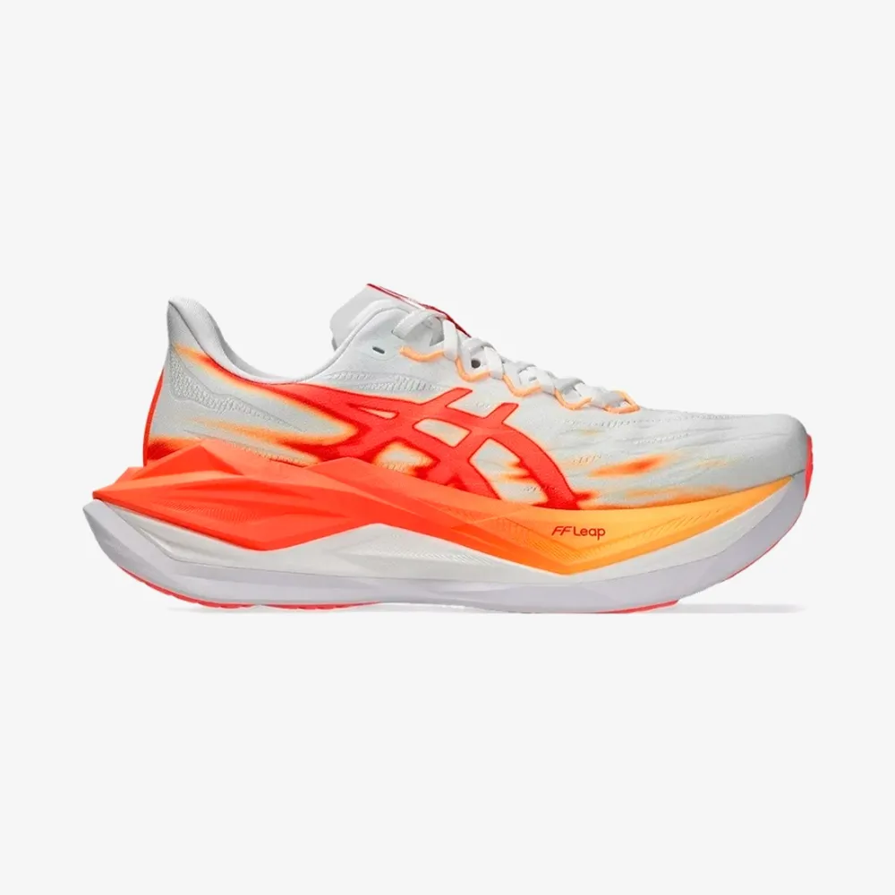 Tênis Asics Superblast 3 Unissex Branco-Laranja (39)
