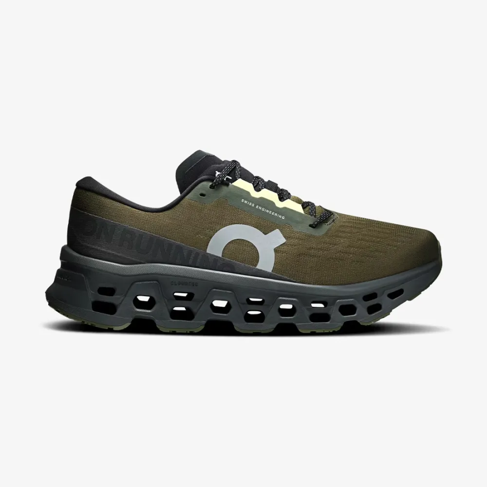 Tênis On Running Cloudmonster 3 Masculino Verde-Preto (39)